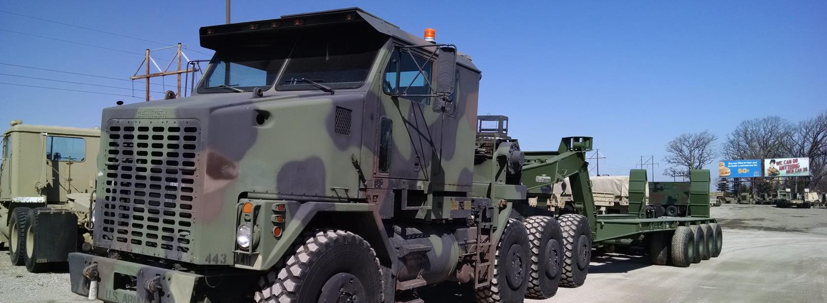 Oshkosh & AM General Military Trucks