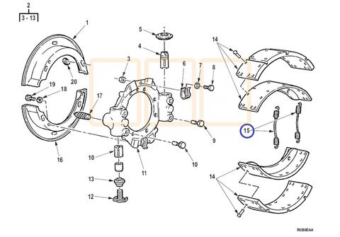 Front Brake Return Spring