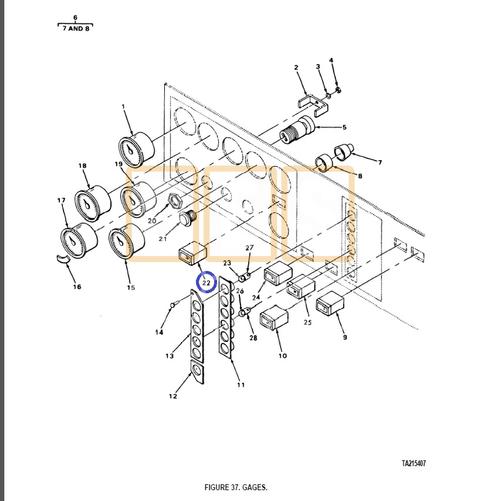 Low Air Pressure Warning Indicator Light / Lamp