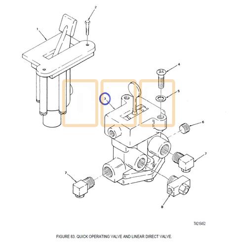 Air Shift 6x6 Engage Transfer Case Lock-up Switch / Valve