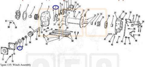 Winch Bearing Race (M37 and M715)