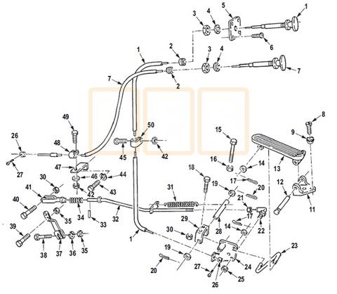 Throttle Control Cable (QB)