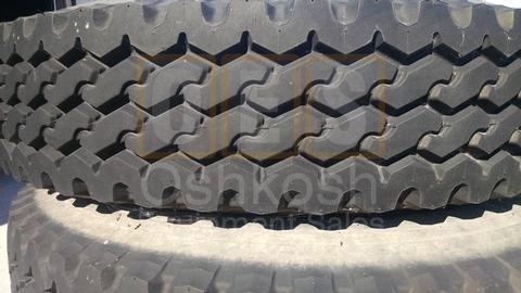 11.00R24 Bridgestone V-Steel MIX 757 Tire on Wheel