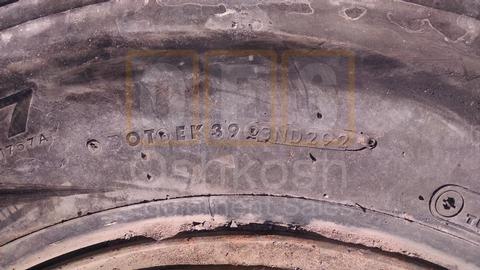 11.00R24 Bridgestone V-Steel MIX 757 Tire on Wheel