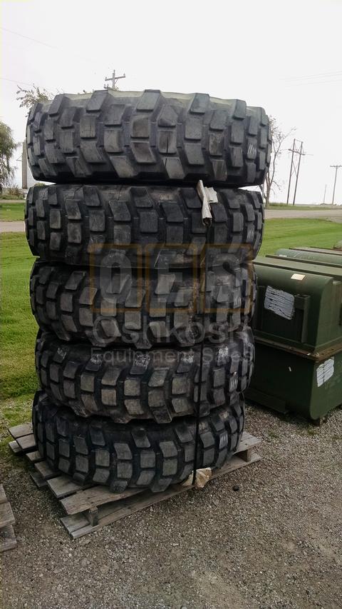 14.00R20 Michelin XL Tire on Combat Wheel