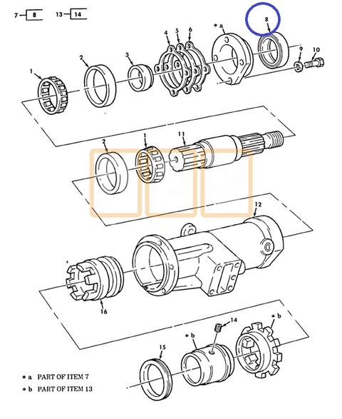 Transfer Case PTO (Output Shaft Seal)