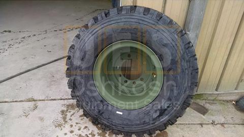 395/85R20 Michelin XZL Tire on Combat Wheel